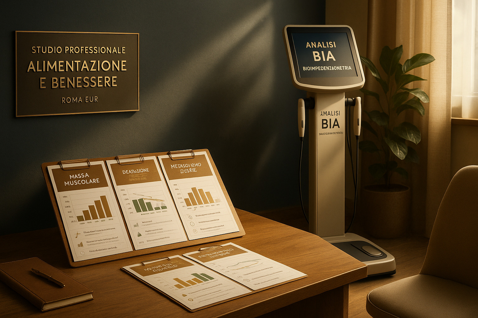 Analisi BIA professionale: misurazione della composizione corporea in studio a Roma EUR